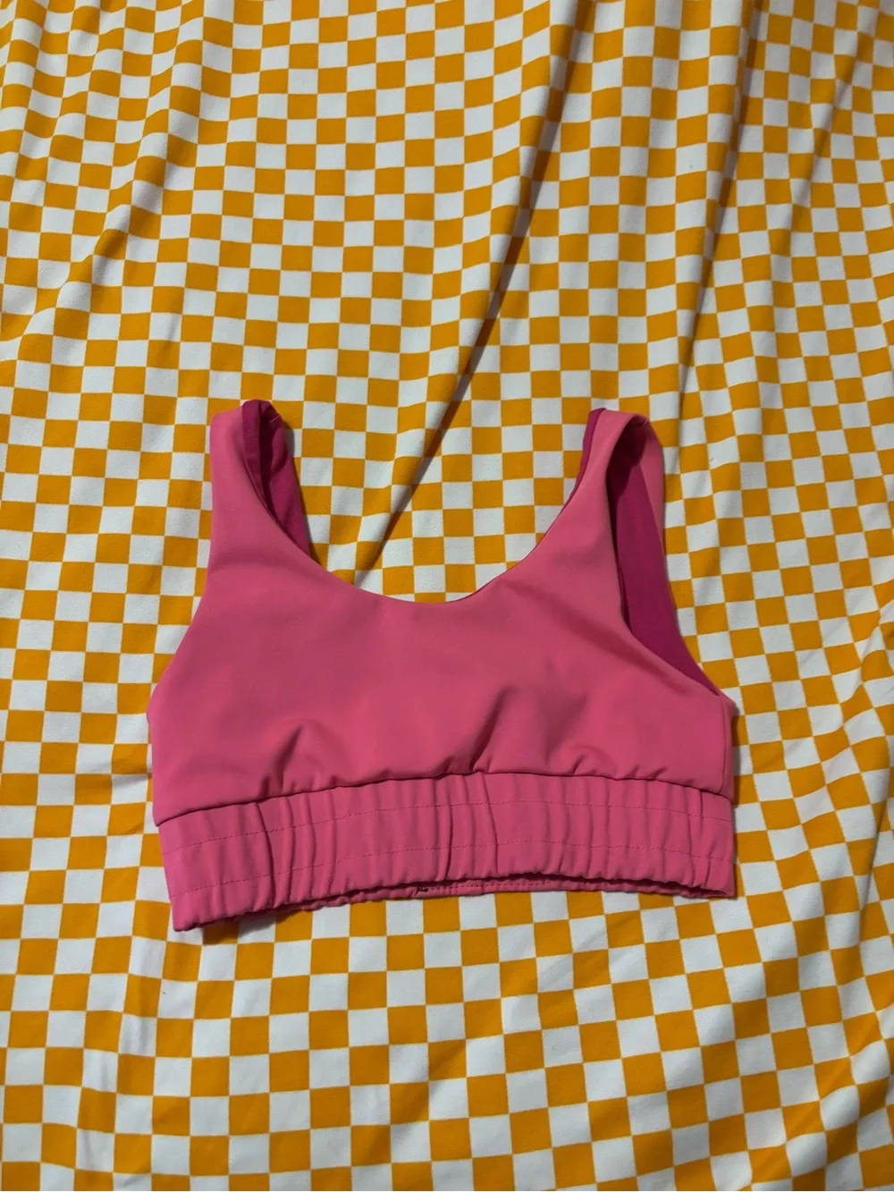 Kids Pink sports bra Top - five the label
